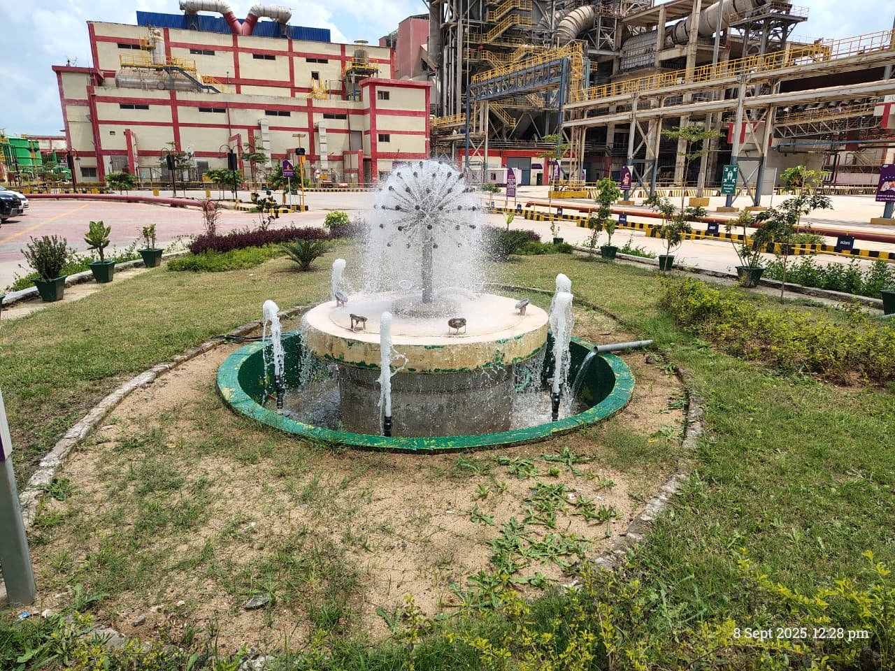 Garden fountain